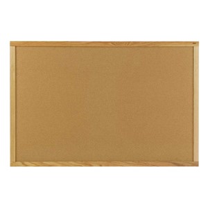 Natural Cork Board w/ Wood Frame